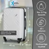 Xonic Design Reisekoffer mit Rollen 360° - ABS Produktbild-Vorschau 2