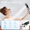 ZMH Duschkopf Schwarz Shower mit 1,5 m Schlauch Produktbild-Vorschau 2