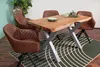 Esstisch Baumkante Akazie massiv 50mm Natur 140 x 80 cm Produktbild-Vorschau 5