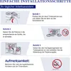 Instructions for installing ink cartridges. Produktbild-Vorschau