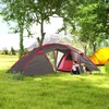 Tunnelzelt 4-6 Personen, Familienzelt 3 Räume, Campingzelt Produktbild-Vorschau 9