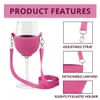 Valhalla Weinglas mit Halter und Gravur 350ml Produktbild-Vorschau 3