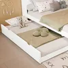 MODFU Jugendbett 120x200 mit Ausziehbett 90x190 Produktbild-Vorschau 4