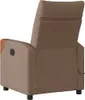 Massagesessel Elektrisch Braun Stoff, Klassische Sessel Produktbild-Vorschau 7