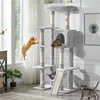Yaheetech Stabiler Kratzbaum Katzenbaum 159 cm hoch, mit Produktbild-Vorschau 1