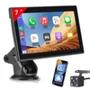 Autoradio 2 DIN 7 pouces avec CarPlay et caméra de recul Voir les images du produit 1