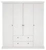 Tvilum 753694949, Weiß, Garderobe, 9 Regale, 4 Tür(en), Produktbild-Vorschau 2