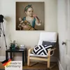 ARTland Leinwandbild Mädchen mit Puppe. Größe: 100x100 cm Produktbild-Vorschau 5