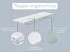 Topper ergonomico in schiuma viscoelastica | 80 x 200 | per Anteprima dell’immagine prodotto 2