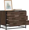 vidaXL Schubladenschrank Braun Eichen-Optik 70x41x56 cm Produktbild-Vorschau 2