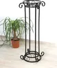 DanDiBo Colonna di fiori in metallo nero 97 cm Portafiori Anteprima dell’immagine prodotto 1