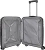 An open suitcase with its interior visible, against a white background. Produktbild-Vorschau