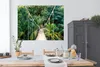 MuchoWow® Poster Dschungel - Palme - Brücke - Natur - Produktbild-Vorschau 3