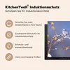 KitchenYeah© Herdabdeckplatte Weiße Meise auf einem Zweig Produktbild-Vorschau 5