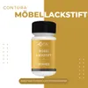 Contura 50ml. Möbel Lackstift passend für Hemnes Weiß Produktbild-Vorschau 4