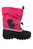 A single pink and black child's snow boot is shown against a white background. Produktbild-Vorschau