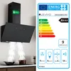 Hotte aspirante sans cadre LEVIVO A+++ 60 cm en mode Voir les images du produit 2