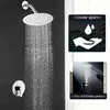 JOHO Soffione Doccia da Parete in Acciaio Inox 304 con Anteprima dell’immagine prodotto 2