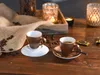 CreaTable, 25845, Golden Days Weiss, Espressoset 4-tlg, Produktbild-Vorschau 2