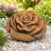 Rosenblüte aus Stein – Steinrose Blüte aus Steinguss, Produktbild-Vorschau 1