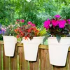 Blumenkasten mit Halterung Flowerclip für Geländer 3er Set Produktbild-Vorschau 2