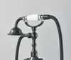 Ari Retro Freistehende Badewannenarmatur Schwarz Antik Mit Produktbild-Vorschau 6