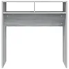 vidaXL Konzolový stolík Grey Sonoma 78x30x80 cm Drevo Náhľad obrázku produktu 4