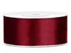 Tasiemka satynowa, bordo, 25mm/25m (1 szt. / 25 mb.) Podgląd zdjęcia produktu 1