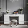 Schreibtisch AURORA DOUBLE SILVER mit Schubladen Produktbild-Vorschau 2