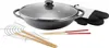 Tête Wok Mai-Lu (fonte d'aluminium, Ø 36 cm, induction, Voir les images du produit 1