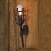 Wandleuchte Wandfackel Fackelleuchte 230V Wandlampe Produktbild-Vorschau 7