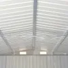 vidaXL Zahradní přístřešek 257x580x181 cm Kovový hnědý Náhled obrázku produktu 5