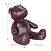relaxdays Türstopper Bär Kunstleder Produktbild-Vorschau 4