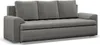 Sofa 3-Sitzer  mit Schlaffunktion, Hellgrau Produktbild-Vorschau 2