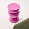 Tavolino in metallo effetto glassy, 46,5cm, Rosa Anteprima dell’immagine prodotto 5