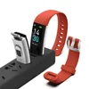 A smart watch and its accessories are placed on a charging dock connected to a power strip. Voir les images du produit