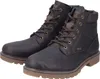 A pair of brown leather boots on a white background. Produktbild-Vorschau