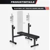Gorilla Sports Hantelbank, Stahl, Schwarz, verstellbar, Produktbild-Vorschau 6