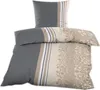 A folded duvet cover and pillowcase set. Produktbild-Vorschau