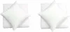 Two white pillows are shown on top of white folded bedding. Produktbild-Vorschau