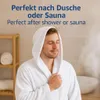 Betz Bademantel Frottee mit Kapuze  TEDDY Farbe - weiß für Produktbild-Vorschau 7