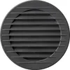 A round, black ventilation grille with horizontal slats. Anteprima dell’immagine prodotto