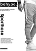 behype. Herren Jogginghose MP1317 Produktbild-Vorschau 3