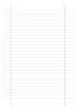 A blank sheet of lined paper with a margin line. Náhľad obrázku produktu