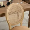 Ensemble de deux chaises de salle à manger en lin, avec Voir les images du produit 3
