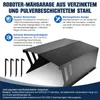 Rasenmäher Garage Mähroboter Dach Carport Überdachung Produktbild-Vorschau 4