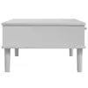 Couchtisch SENJA Rattan-Optik Weiß 100x55x33 cm Kiefernholz Produktbild-Vorschau 7