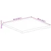 Möbel Tischplatte mit Baumkante 60x60x3,8 cm Massivholz Produktbild-Vorschau 9