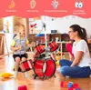 Batteria COSTWAY con tastiera e sgabello, batteria jazz con Anteprima dell’immagine prodotto 2