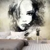 Vlies Fototapete - Mysterious Girl 200x140 cm Menschen Produktbild-Vorschau 2